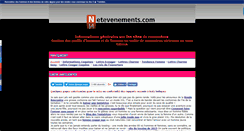 Desktop Screenshot of netevenements.com