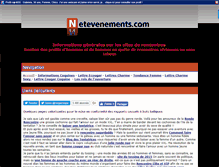 Tablet Screenshot of netevenements.com
